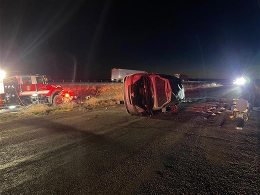 One airlifted after rollover crash in Tooele County