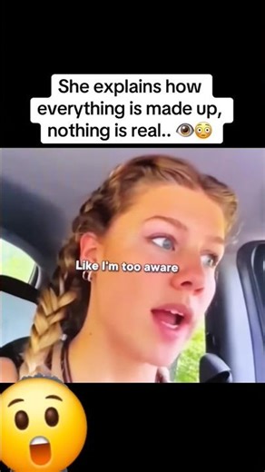 This Girl Is Too Woke! #reality #matrix #experience #awakening #conscious #podcast #fyp #shorts