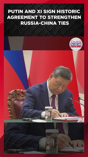 40 Pacts Signed: Putin and Xi Jinping Finalize Massive Economy and Tech Deals in Beijing