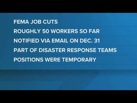 Some FEMA workers starting the new year without jobs