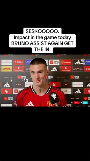 Benjamin Sesko on Man Utd Win & 10 Goals
