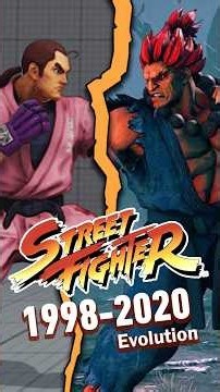 Dan vs Akuma Evolution (1998-2020) in Street Fighter