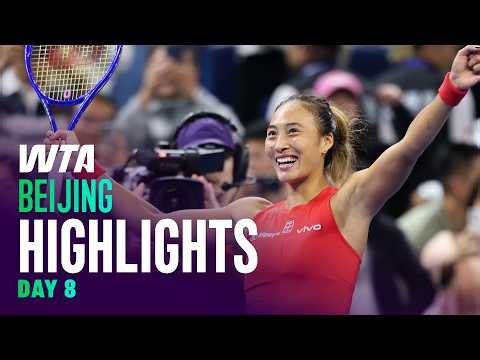 Day 8 in Beijing featuring Zheng, Svitolina, and more | WTA Match Highlights