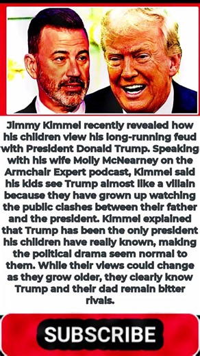 Jimmy Kimmel Reveals What His Kids REALLY Think About Trump #shorts