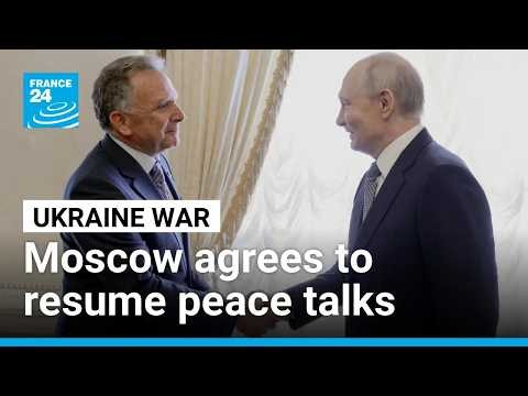 Russia agrees to resume trilateral peace talks on Ukraine war • FRANCE 24 English