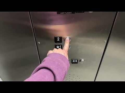Schindler 321A Hydraulic Elevator at Quality Suites by Hobby Airport in Houston, TX.