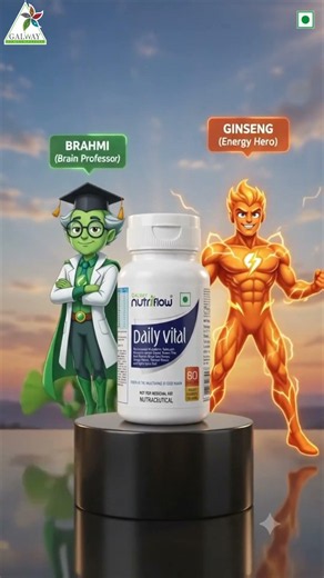 Daily Energy, Daily Wellness II Galway Nutriflow Daily Vital II Health II Immunity II Boost Energy