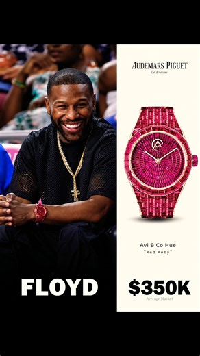 Floyd Mayweather's INSANE $2.21M Luxury Watch Collection! 🤯💎 #shorts