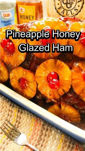 🎄 Christmas Pineapple Honey Glazed Ham