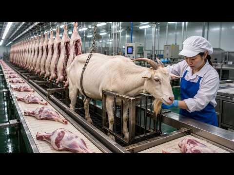 Inside a Massive Goat Farm – Modern Meat Production Revealed