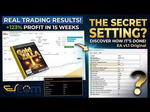 Gold Zilla AI MT4 Review Live Signal and Inputs with Backtest Performance | EcomForex