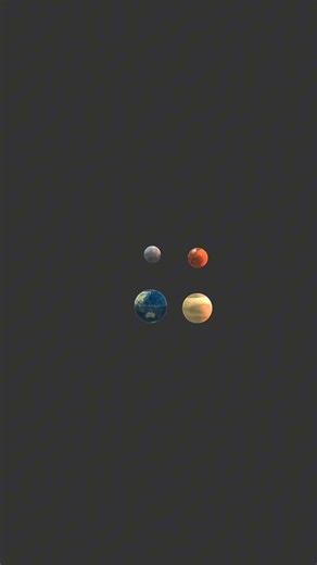 Planets in Line 🌍✨ | Solar System Alignment | Space Animation