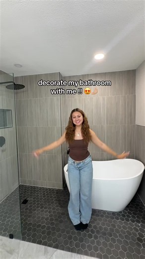 Decorate My Bathroom With Me: Amazon Home Finds & Stone Bath Mat