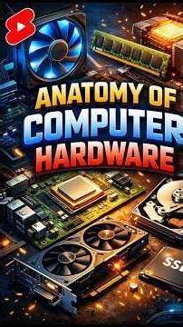 Anatomy of Computer Hardware in 60 Seconds 💻⚡
