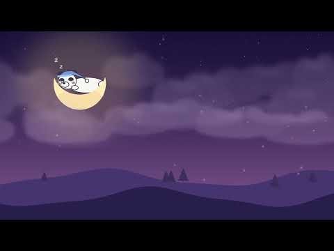 3 Year 4 Month Old Baby Sleep Music 🌙 Soft Music Box Lullaby | Silver Moon over the Hills | 14 Min