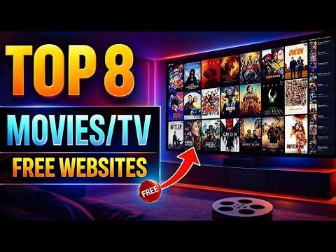 🔴Top 8 Websites to Watch FREE Movies / TV Shows (No Sign up!) 2026 Update !