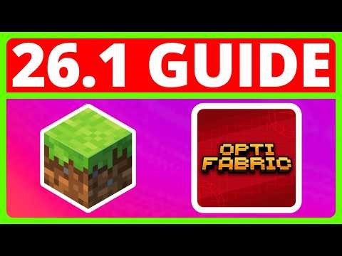 How To Download And Install OptiFabric For Minecraft Java 26.1 | OptiFine Alternative