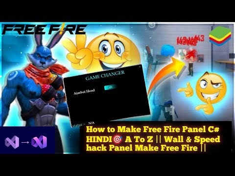 Free Fire AIMBOT Panel C# Hindi (2026) | A-Z Tutorial + Fast DLL Inject | Visual Studio 2026