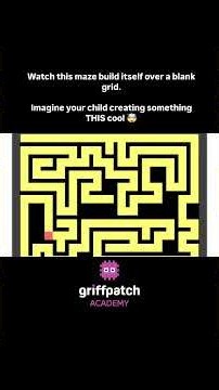 This maze builds ITSELF