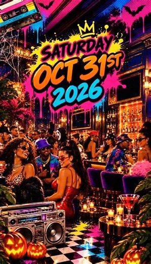 90s Themed Halloween Day Party