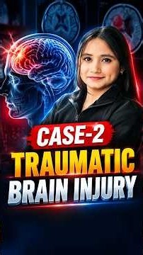 Traumatic Brain Injury Case-2 🧠 | #TBI #Nursing #MedicalEducation #BrainInjury #Shorts