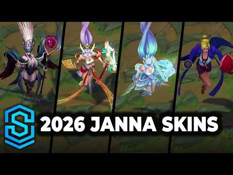 Janna Skins Spotlight 2026 | League of Legends