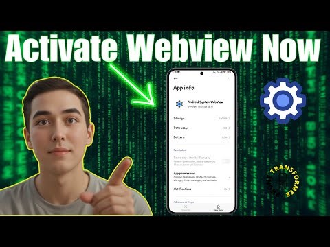 How To Enable Android System Webview | Fix App Issues (2025)