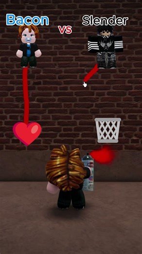 Bacon vs Slender: Who wins? 🥓🔥