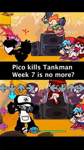 Pico Kills Tankman - No more week 7 - FNF Mod - Friday Night Funkin' Mobile Game