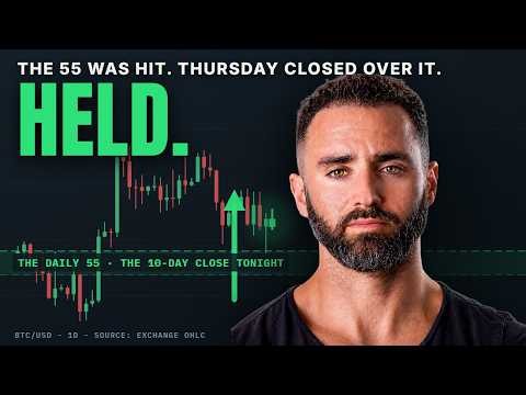 Bitcoin Live: The Target Held. Tonight Decides the Next 10 Days