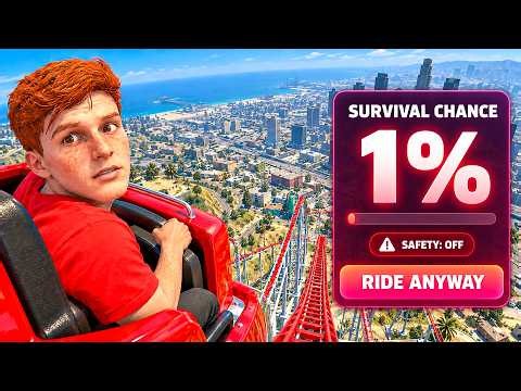 Testing Roller Coasters For A Living In GTA 5..