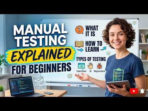 Manual Testing Explained for Beginners | What It Is, How to Learn & Types of Testing