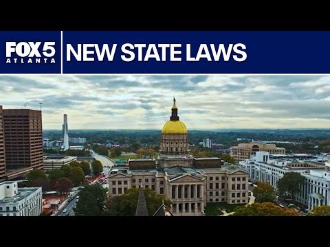 New GA laws will take effect Jan. 1, 2026 | FOX 5 News