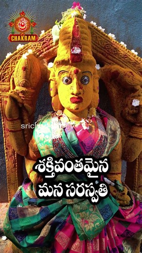 శక్తివంతమైన వన సరస్వతి కాళేశ్వరంలో #saraswati #saraswatipuja #navratri #kaleswaram #powerful #fyp
