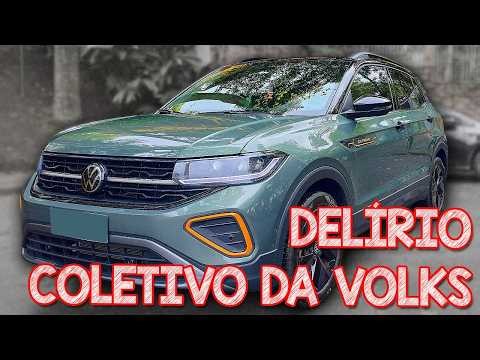 O DELIRIO COLETIVO DA VOLKSWAGEN: T-CROSS DE 210 MIL REAIS! Avaliação T-Cross EXTREME