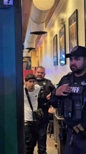Police chase from Harris County to Downton Houston Thursday night. Suspects bailed on foot and one of them burrowed down in Franks pizza. The suspects were wanted for pointing guns at people during a car meet.