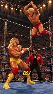 Hulk Hogan ENDED Ric Flair's Career… Then THIS Happened 😳 #WCW #HulkHogan #RicFlair #HalloweenHavoc