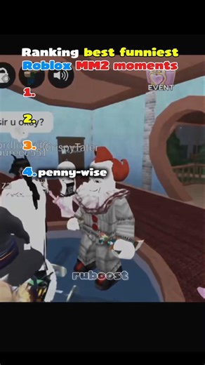 Ranking best funniest Roblox Mm2 moments