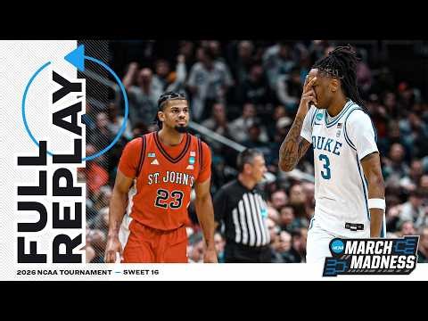 Duke vs. St. John’s: 2026 NCAA men's Sweet 16 | FULL REPLAY