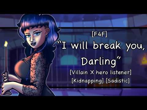 [F4F] Kidnapped By A Sadistic Villain [Audio RP]