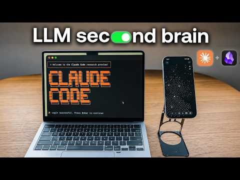A look inside my LLM second-brain setup (Full walkthrough)