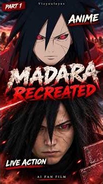 One Man vs an Entire Army 🔥 Madara in Live Action | Naruto AI Fan Film