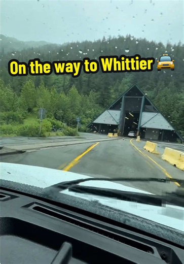 On the Way to Whittier: Whittier Alaska Tunnel Train Journey