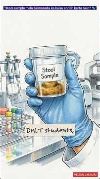 Selenite F Broth in 60 Seconds 🧫 | Salmonella Enrichment | DMLT MCQ #Shorts