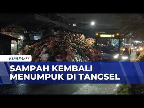 Sampah Bertumpuk Kembali Muncul di Pasar Cimanggis Tangsel, Ada Apa? | SAPA PAGI