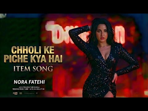 CHOLI KE PICHE KYA HAI - NORA FATEHI ITEM SONG | BOLLYWOOD SONG | LATEST HINDI SONG 2025