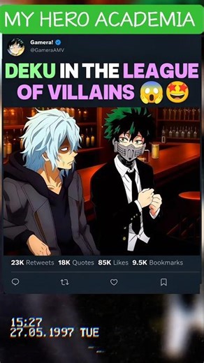 DEKU in the LEAGUE OF VILLAINS 😱🤩 | #myheroacademia #edit #mha #amv #anime
