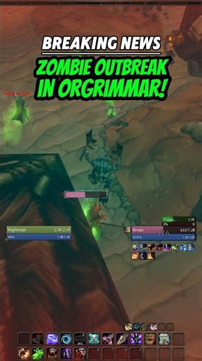 ZOMBIE OUTBREAK IN WOW FOREVER BETA