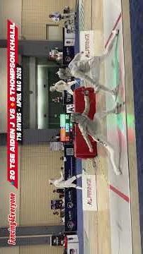 🔹20 TSE Aiden J vs 🔸5 THOMPSON Khalil #fencing #sports #saber #highlights #fencing4everyone