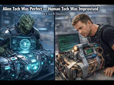 Alien Tech Was Perfect — Human Tech Was Improvised | HFY Sci-Fi Stories